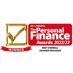 Best Overall Savings Provider Pesonal finance awards 2022